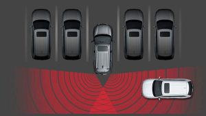 Tính năng của hệ thống cảnh báo phương tiện cắt ngang khi lùi xe RCTA